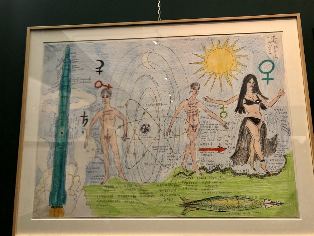 Mostra "Aspettando la bomba. L’Art Brut di Giovanni Galli" - 2003.