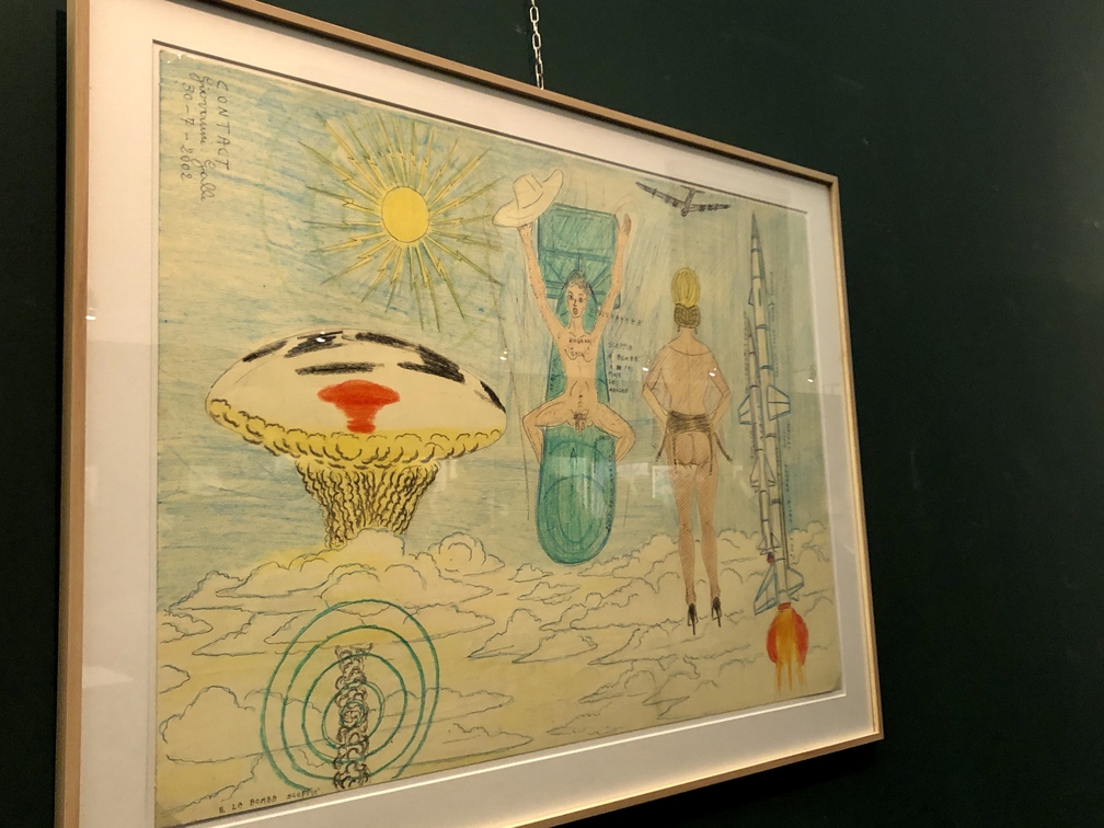 Mostra "Aspettando la bomba. L’Art Brut di Giovanni Galli" - 2002.