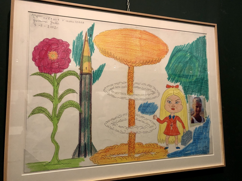 Mostra "Aspettando la bomba. L’Art Brut di Giovanni Galli" - 2002.