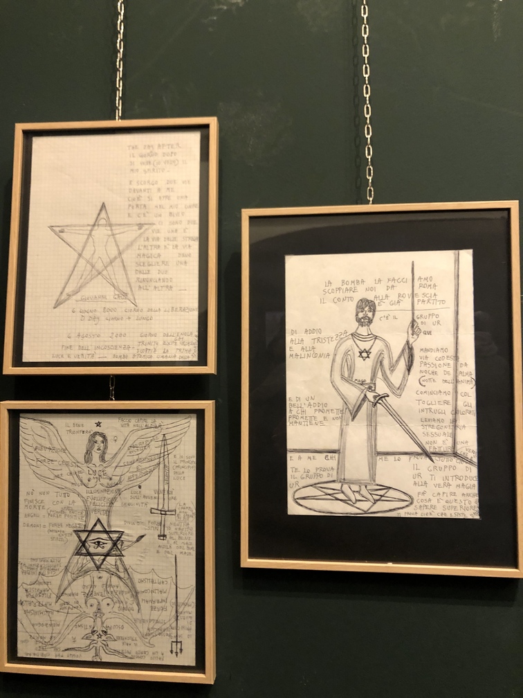 Mostra "Aspettando la bomba. L’Art Brut di Giovanni Galli" - 2000 e senza data.