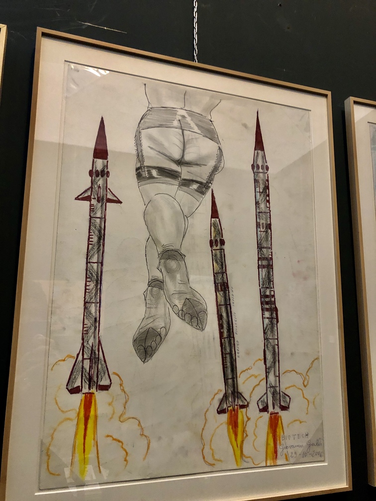 Mostra "Aspettando la bomba. L’Art Brut di Giovanni Galli" - 2006.