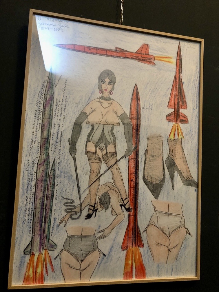 Mostra "Aspettando la bomba. L’Art Brut di Giovanni Galli" - 2005.