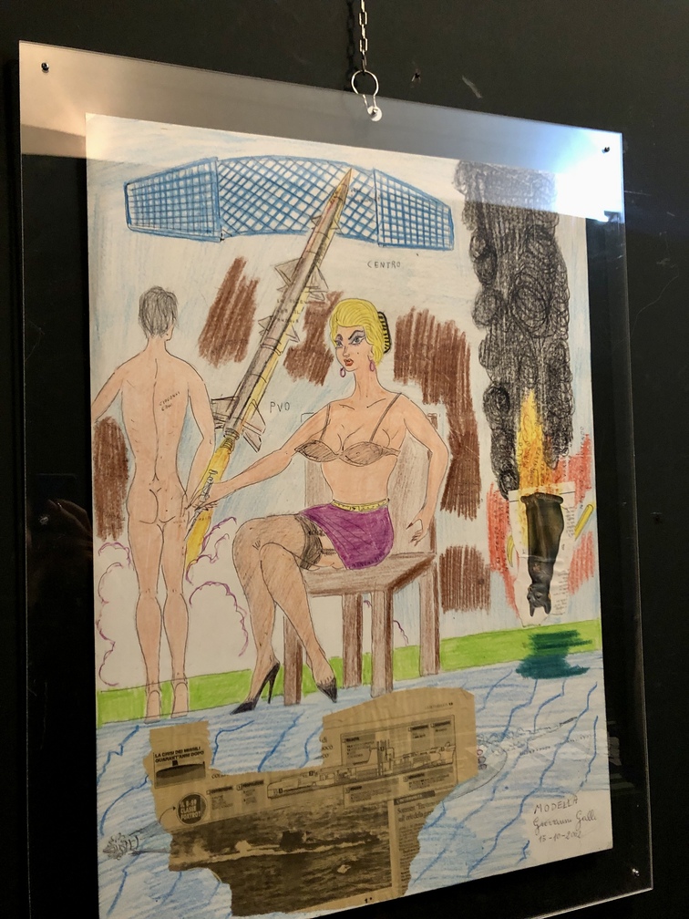 Mostra "Aspettando la bomba. L’Art Brut di Giovanni Galli" - 2002.