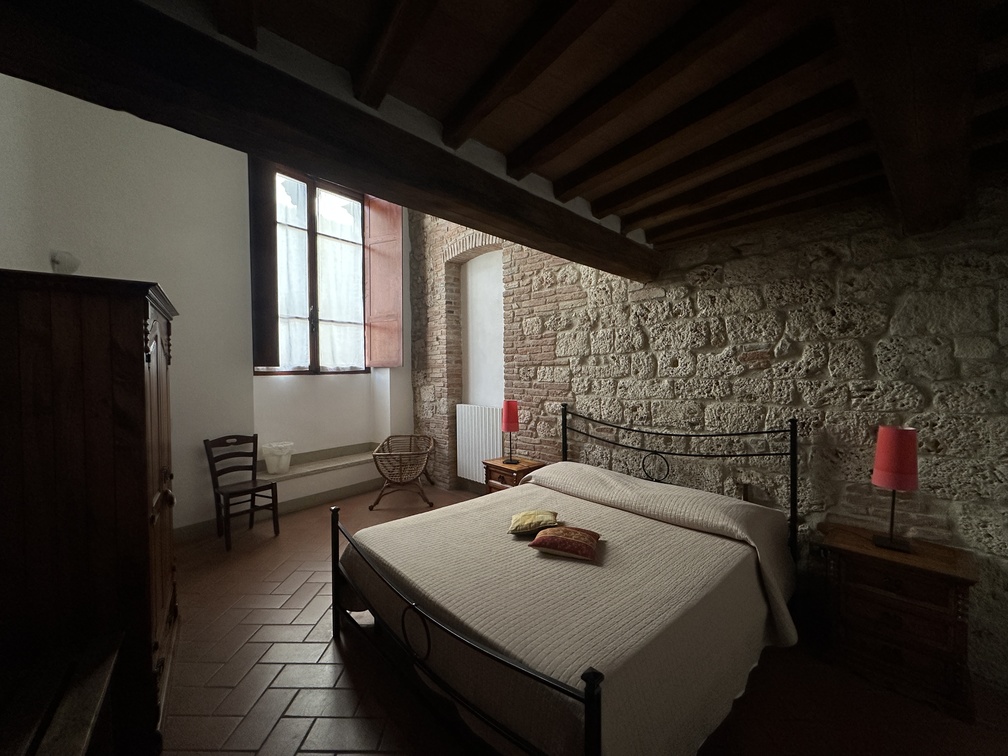 Residenza d'Epoca Palazzo Malfatti a Massa Marittima - camera dell'appartamento deluxe.