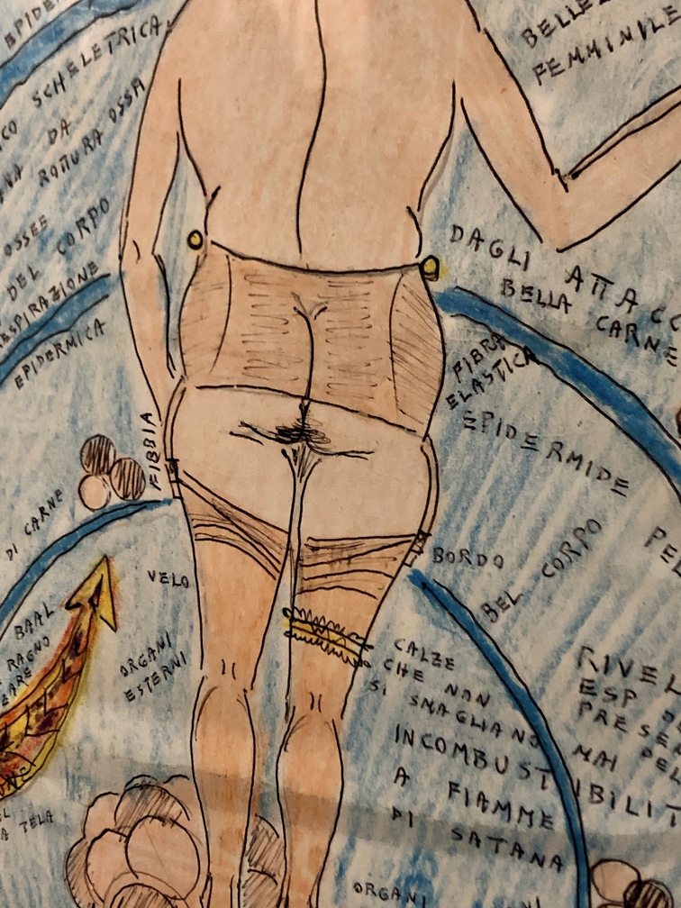 Giovanni Galli, <b> Ape maya</b>, dettaglio.