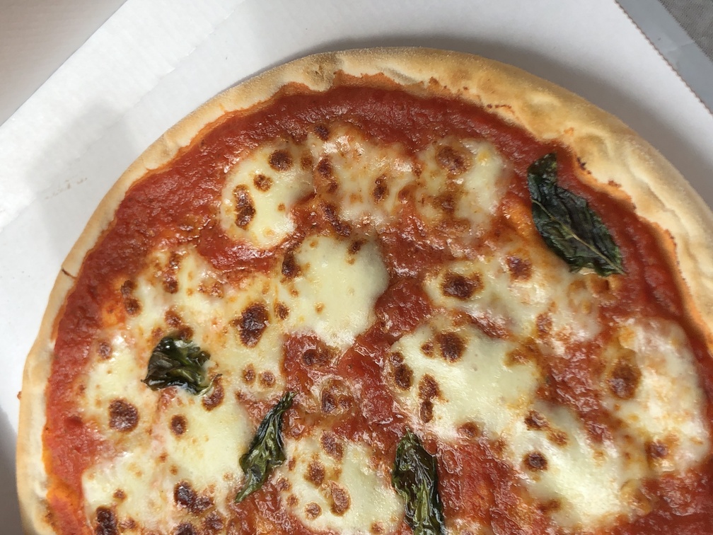 Vecchia Osteria a Cavalese - pizza margherita senza glutine.