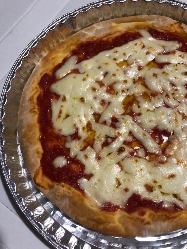 Veronza Hotel&Residence a Carano - pizza margherita senza glutine (inverno 2025-2026).