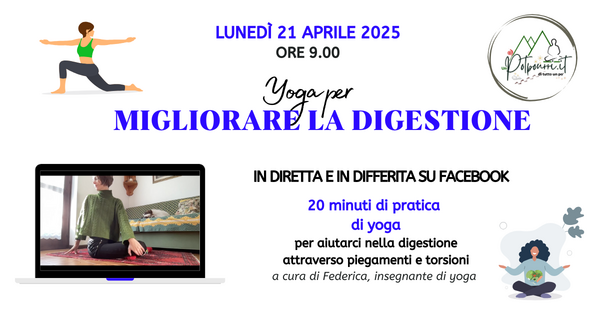 Locandina "Yoga per la digestione"
