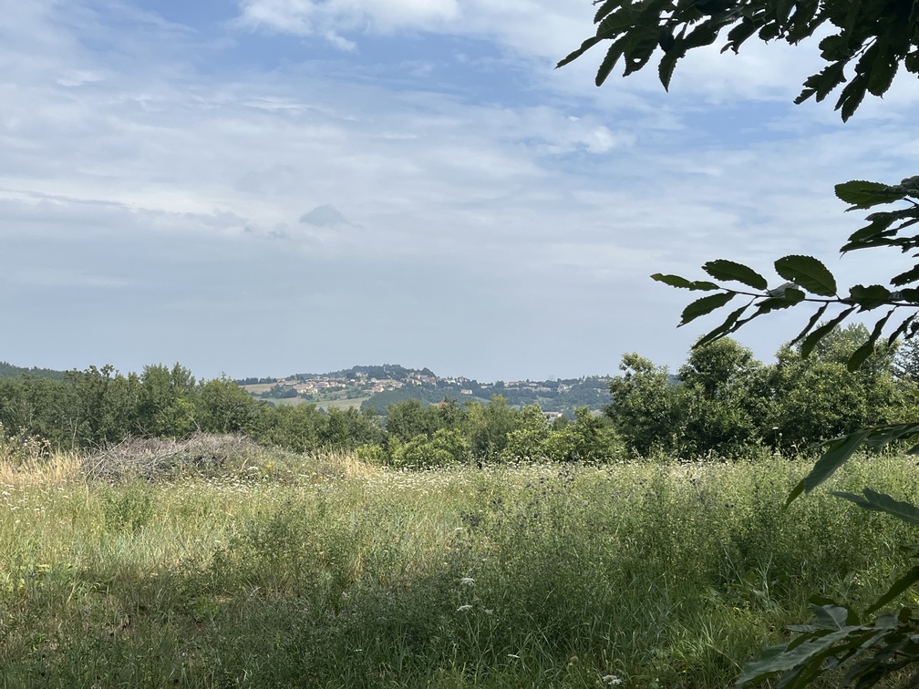 Castel dell'Alpi - panorama da Poggio Rossetti.
