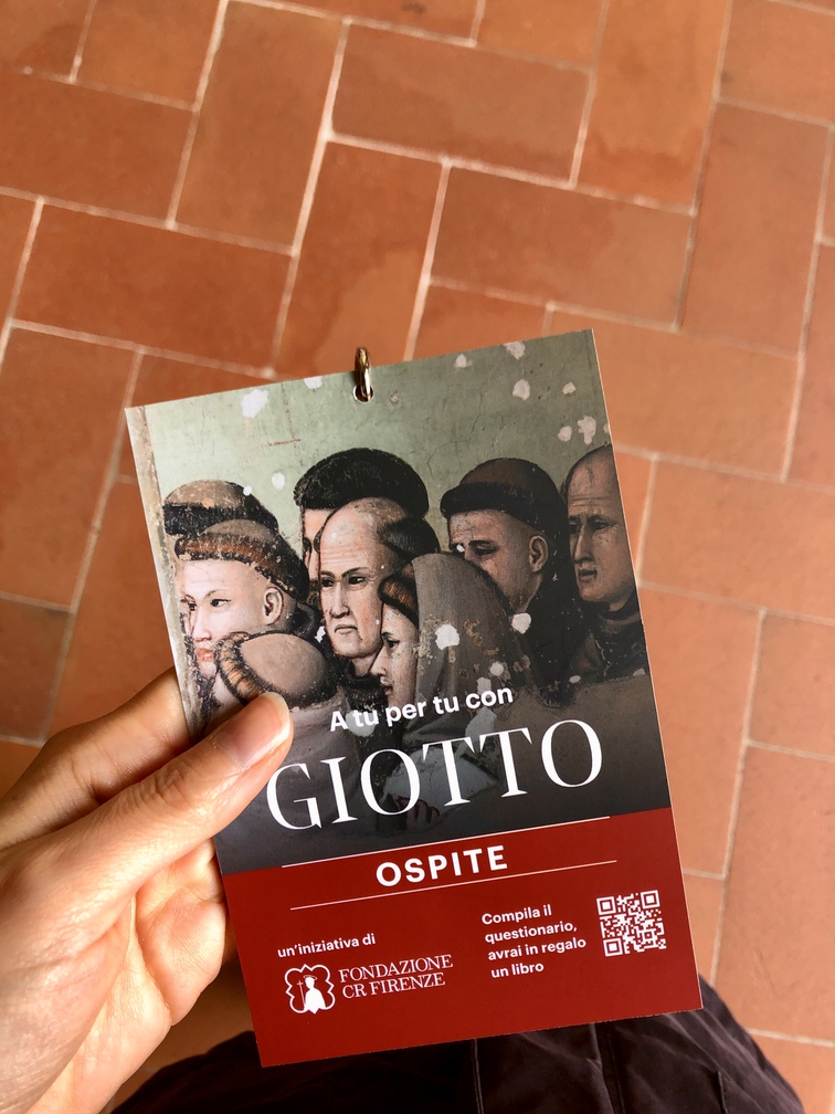 Cappella Bardi a Santa Croce (Firenze) – visita guidata "A tu per tu con Giotto".