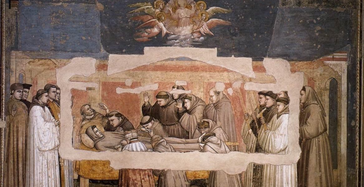 Cappella Bardi a Santa Croce (Firenze) – Giotto, Esequie di San Francesco.