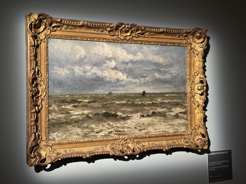 Mostra "Impressionisti in Normandia" a Firenze - Charles Daubigny, "Villerville-les-Graves, raggio di sole", 1873 ca., Olio su tela, Caen, Coll. Association Peindre en Normandie.