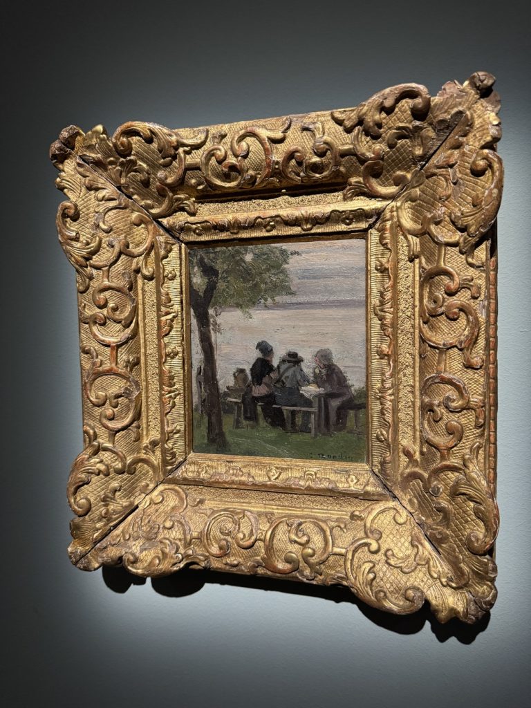Mostra "Impressionisti in Normandia" a Firenze - Eugène Boudin, "La Fattoria di Saint-Siméon", 1854-1857 ca., Olio su tavola, Caen, Coll, Association Peindre en Normandie.