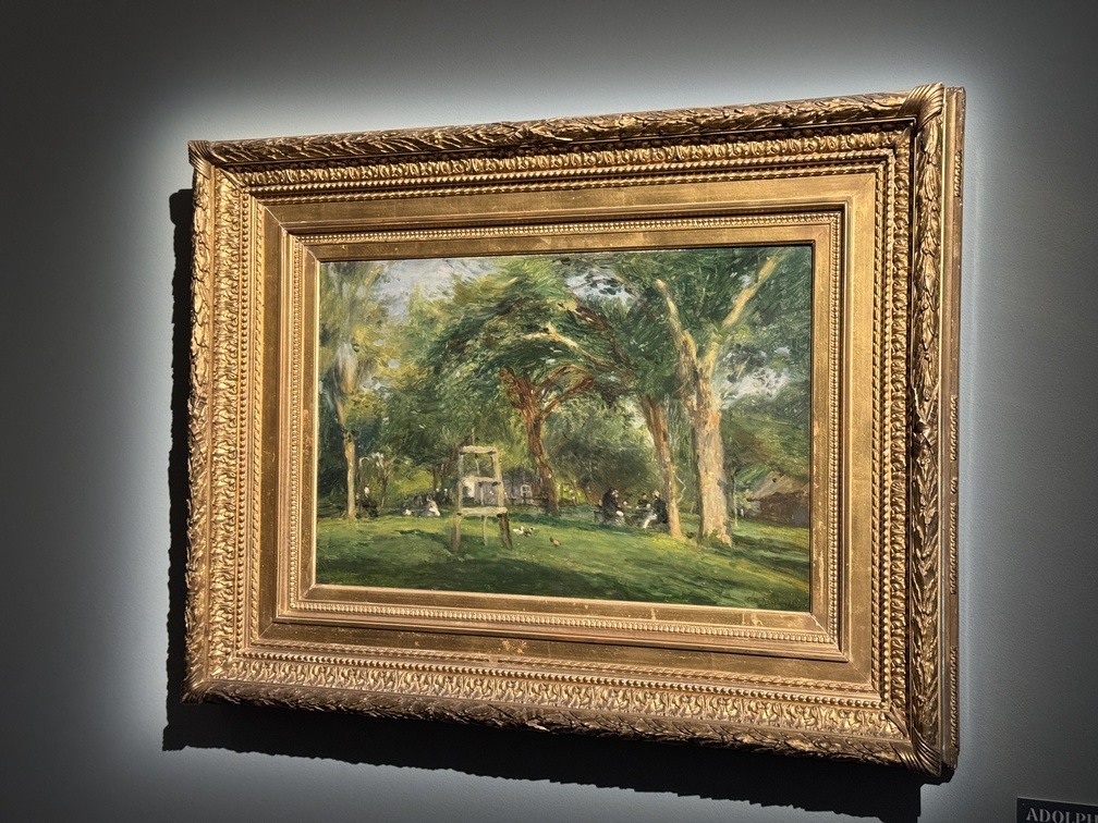 Mostra "Impressionisti in Normandia" a Firenze - Adolphe-Félix Cals, "Honfleur, Saint-Siméon o la Grande Cour Honfleur", 1870, Olio su tela, Cas, Coll, Association Peindre en Normandie.