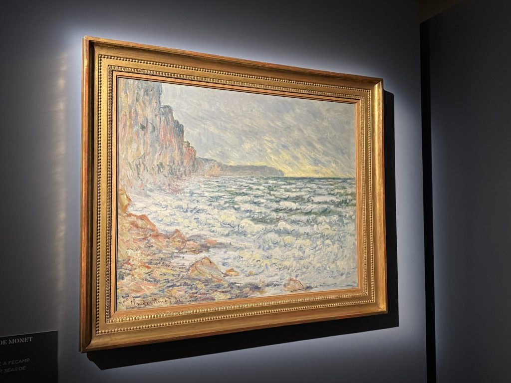 Mostra "Impressionisti in Normandia" a Firenze - Claude Monet, "Il mare a Fécamp", 1881, Olio su tela, Le Havre, Musée d'art moderne André Malraux.