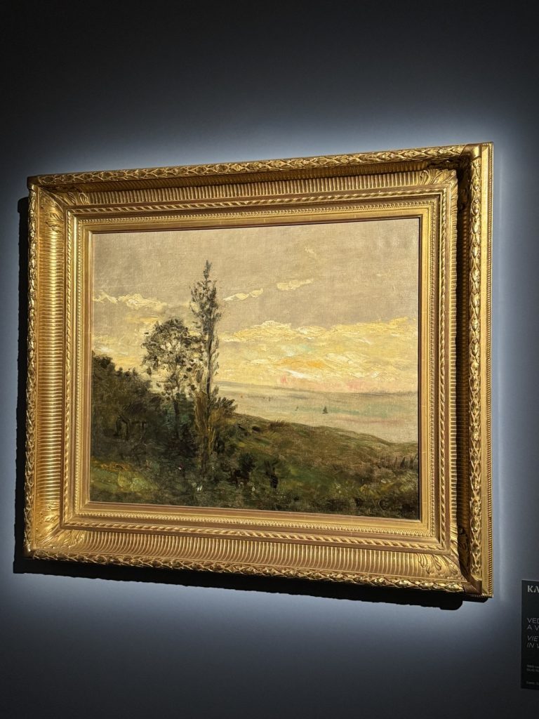 Mostra "Impressionisti in Normandia" a Firenze - Karl Daubigny, "Veduta del litorale a Villerville", 1860 ca., Olio su tela, Caen, Coll. Association Peindre en Normandie.
