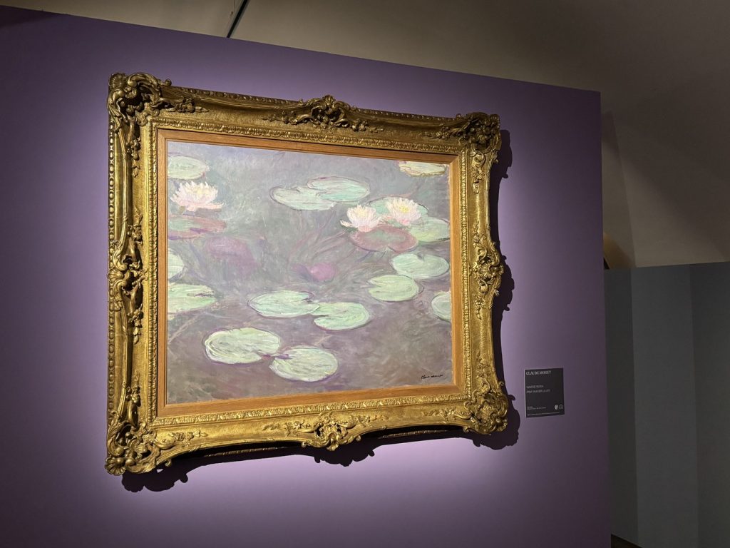 Mostra "Impressionisti in Normandia" a Firenze - Claude Monet, "Ninfee rosa", 1897-1899, Olio su tela, Roma, Galleria Nazionale d'Arte Moderna e Contemporanea.