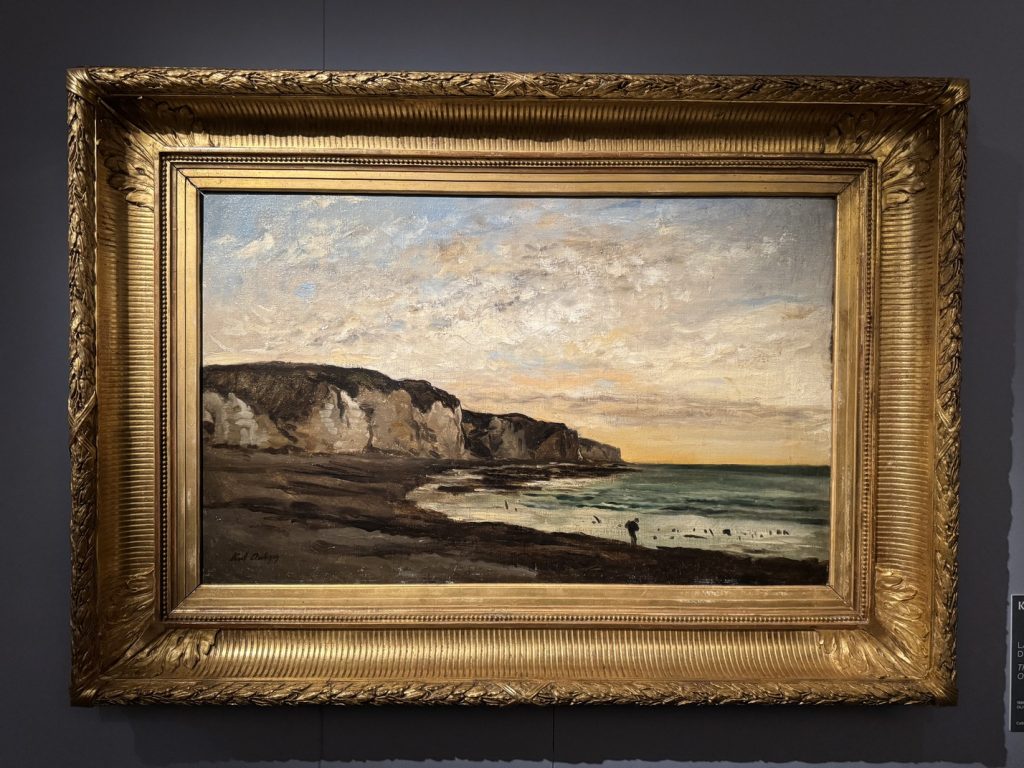 Mostra "Impressionisti in Normandia" a Firenze - Karl Daubigny, "La spiaggia di Pourville", 1880, Olio su tela, Collezione Privata.