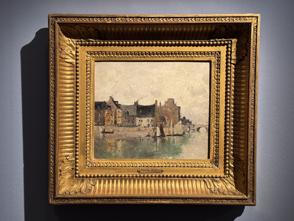 Mostra "Impressionisti in Normandia" a Firenze - Franck Myers Boggs, "Isigny", 1882, Olio su tela, Caen, Coll, Association Peindre en Normandie.