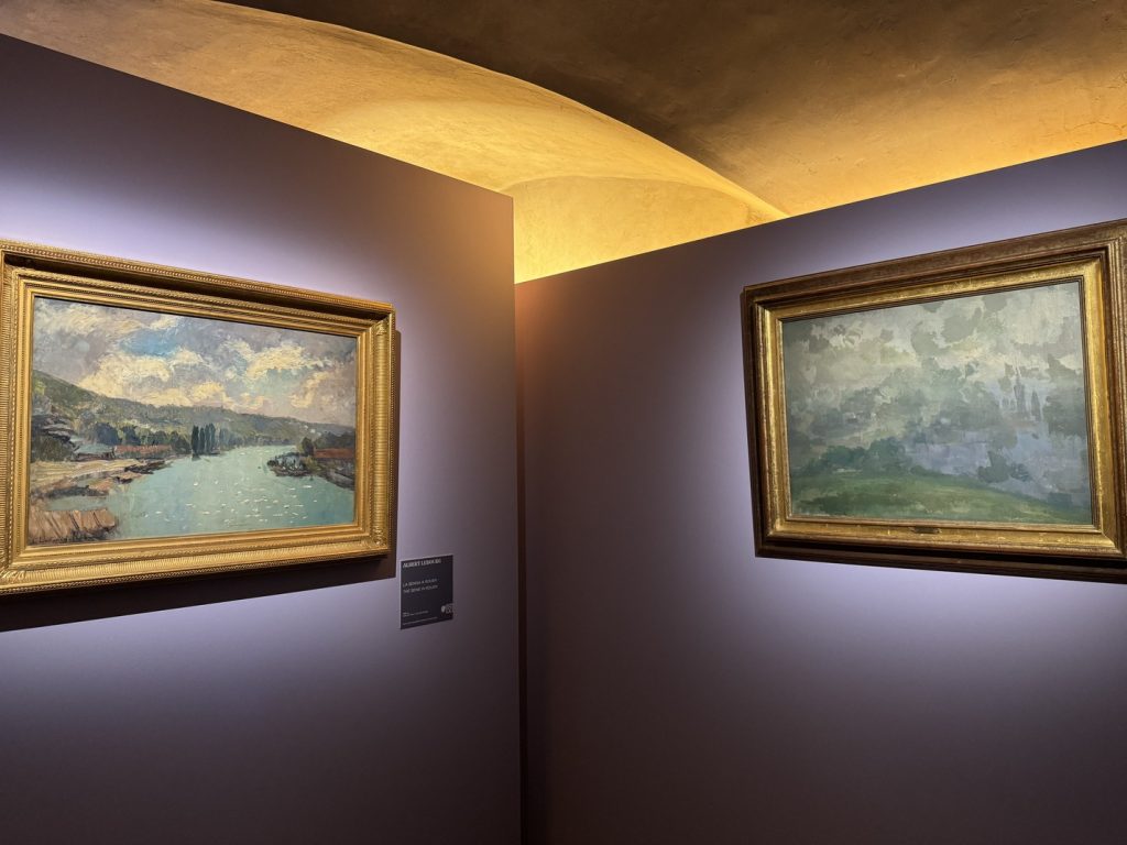 Mostra "Impressionisti in Normandia" a Firenze - Maurice Louvrier, "Rouen nella nebbia", 1880 ca., Olio su tela - Albert Lebourg, "La Senna a Rouen", 1886 ca., Olio su tela, Caen, Coll. Association Peindre en Normandie.