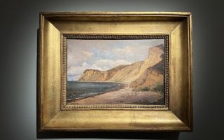 Mostra "Impressionisti in Normandia" a Firenze - Jean-Baptiste Camille Corot, "Trouville", 1825, Olio su tela, Collezione Privata.
