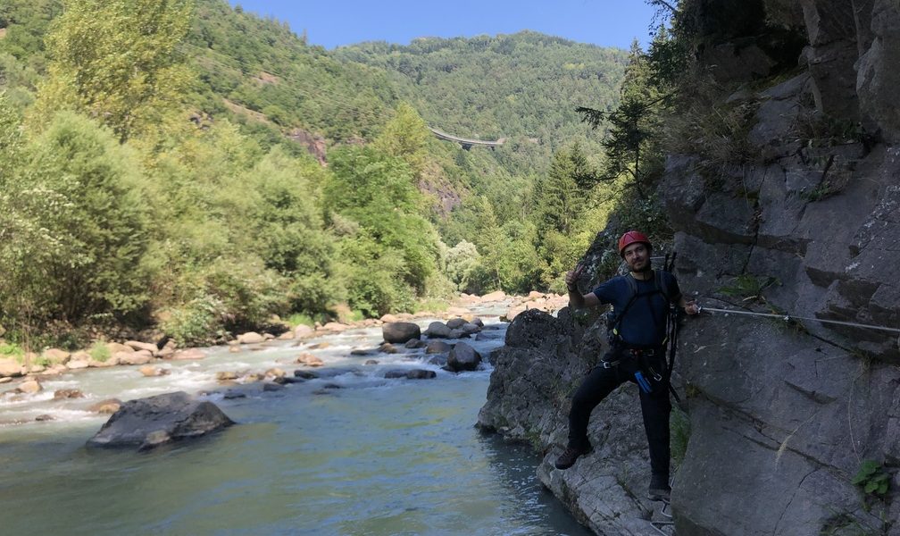 Ferrata tra i paesi fantasma di Ischiazza e Maso - Lorenzo.
