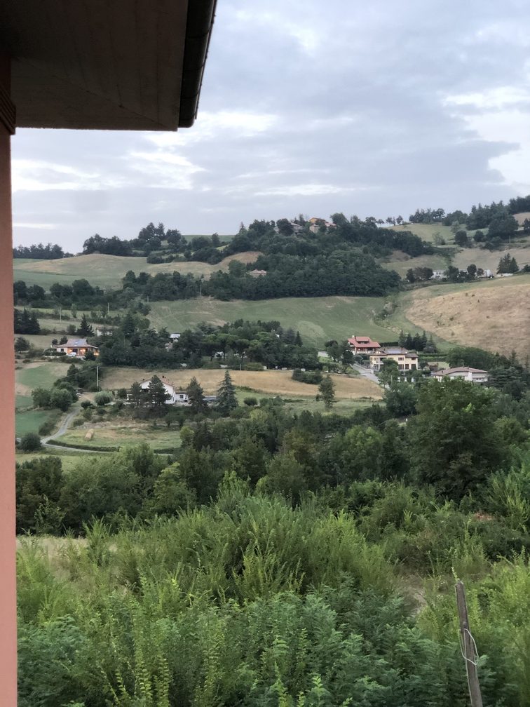 San Benedetto Val di Sambro - Appartamento nel cuore dell'Appennino Tosco-Emiliano - panorama dalla finestra.