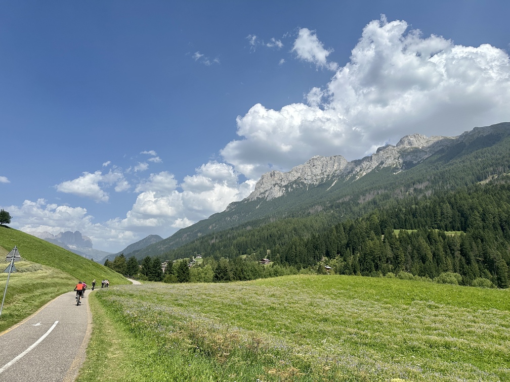 Pista ciclopedonale Fiemme e Fassa - verso Soraga.
