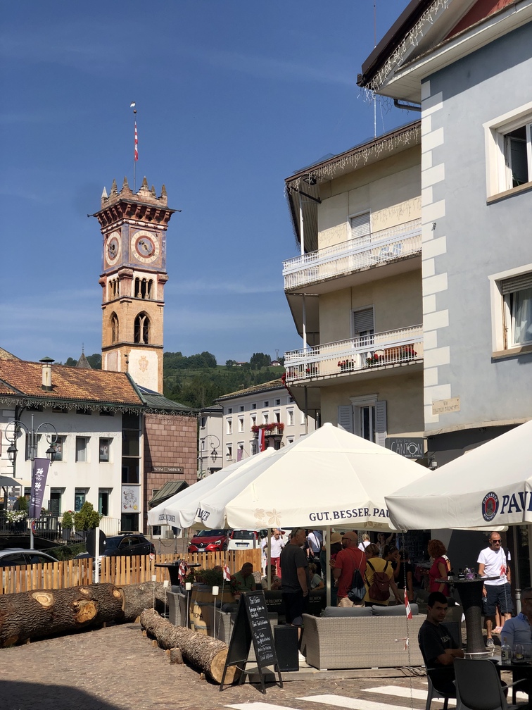 Cavalese - Campanile di San Sebastiano.