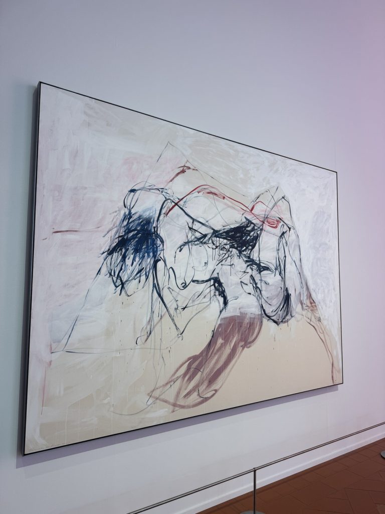 Mostra "Tracey Emin. Sex and Solitude" - "Love Poem for CF (Poesia d'amore per CF)", 
2007, 
neon, 
Courtesy of the Artist and White Cube.