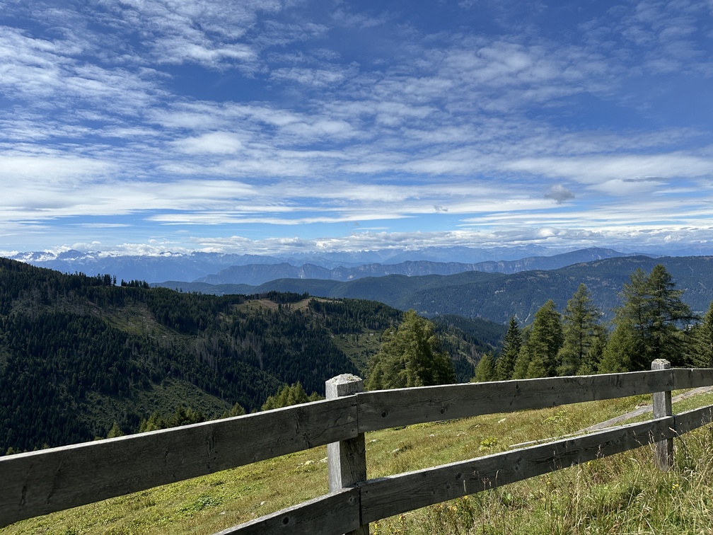 Valfloriana - panorama da Malga Coston.