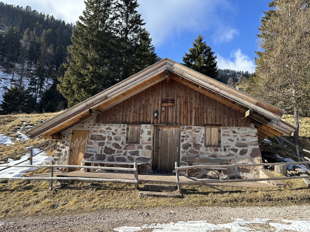 Malga Le Val - baita.