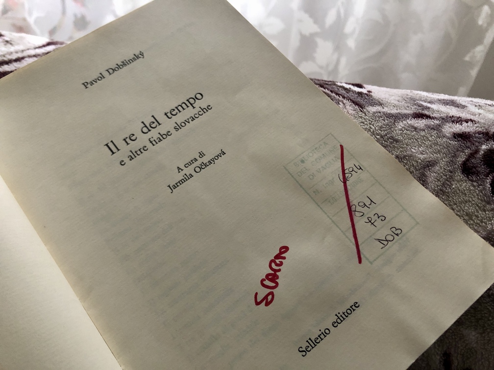Pavol Dobšinský, Il re del tempo e altre fiabe slovacche, trad. di Jarmila Očkayová, Sellerio editore, Palermo, 1988.