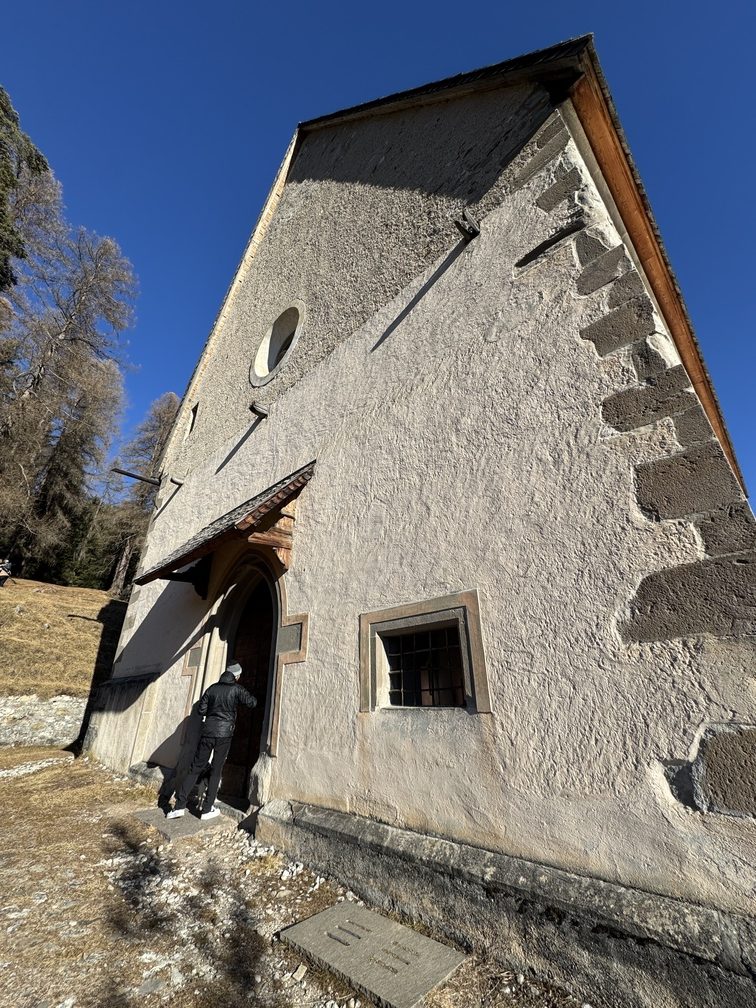 Chiesa di Sènt Uliana - facciata.