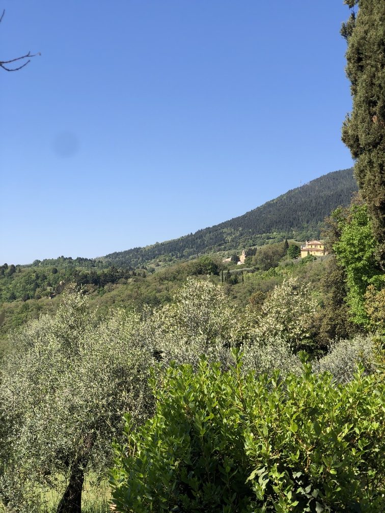 Centro Civico di Cercina - veduta sulla Pieve di Sant'Andrea.