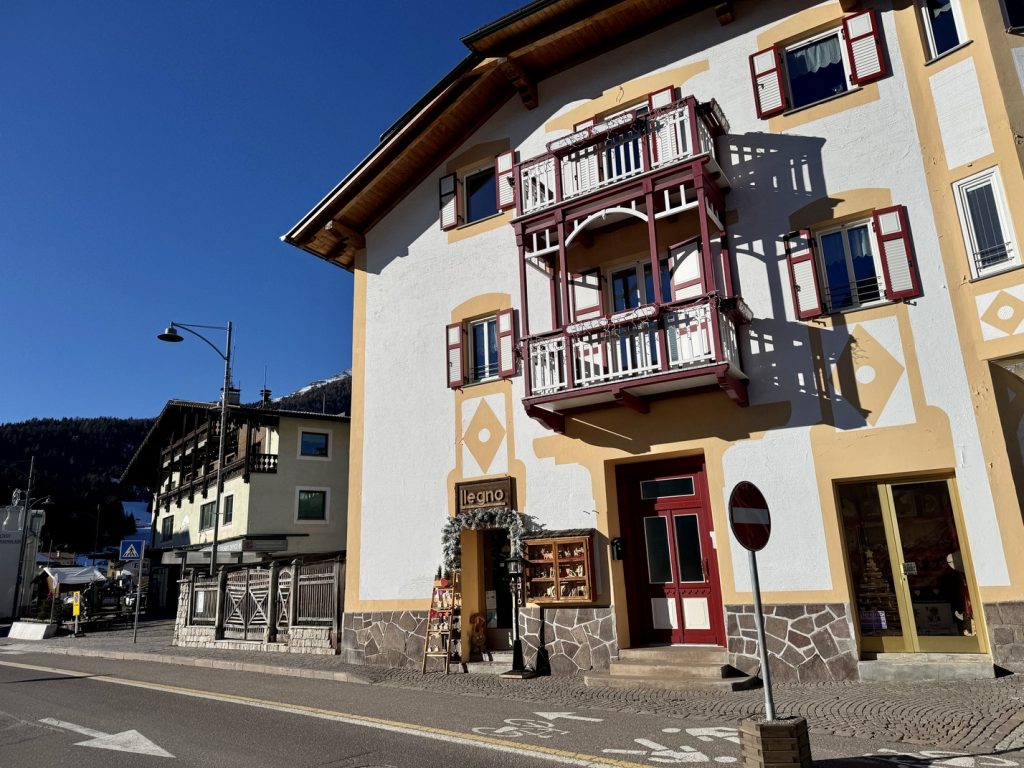 Vigo di Fassa - centro storico.
