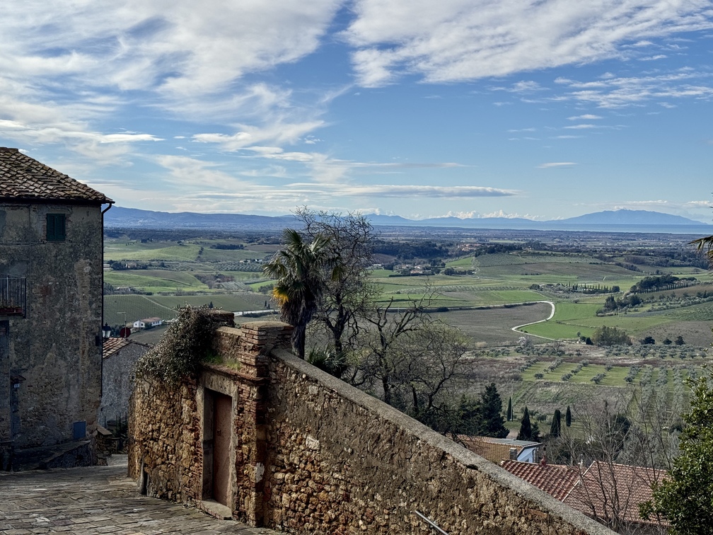 Casale Marittimo - punto panoramico "Coppaio".