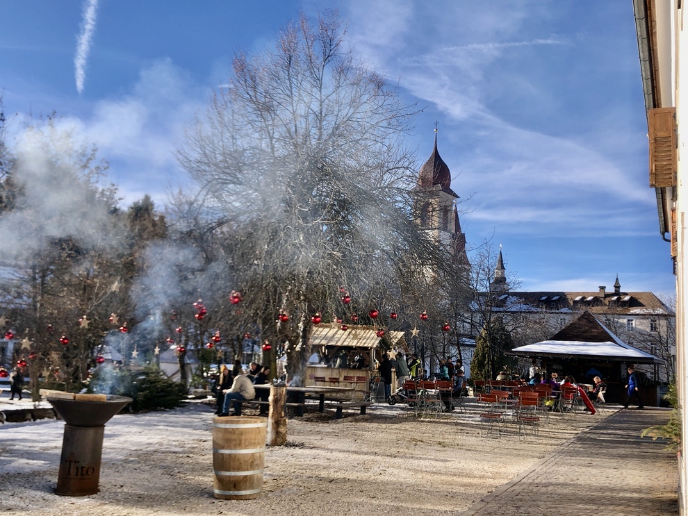 Santuario della Madonna di Pietralba - Mercatino di Natale.