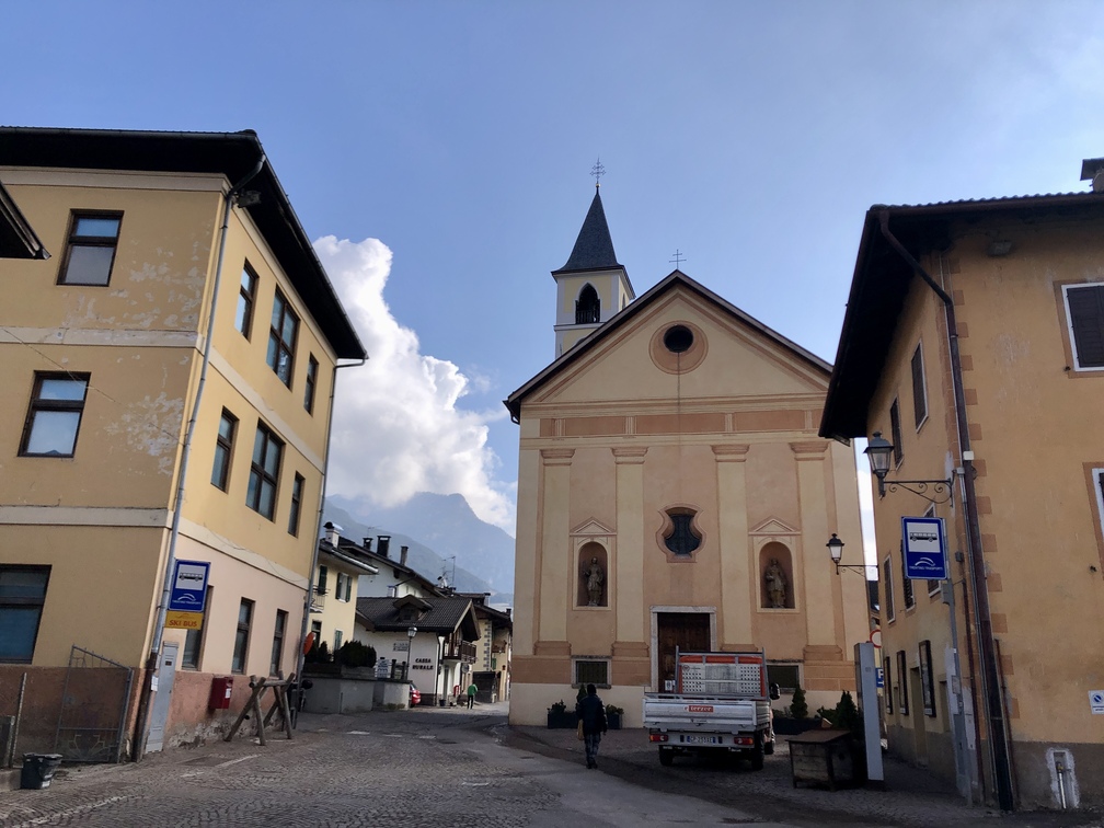 Masi di Cavalese - Chiesa della Santissima Trinità.