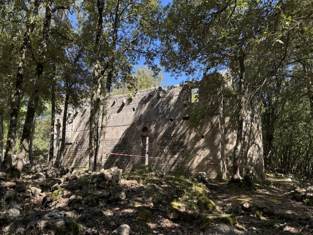 Castelvecchio - area archeologica: Chiesa di San Frediano.