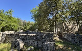 Castelvecchio - area archeologica: mulino.