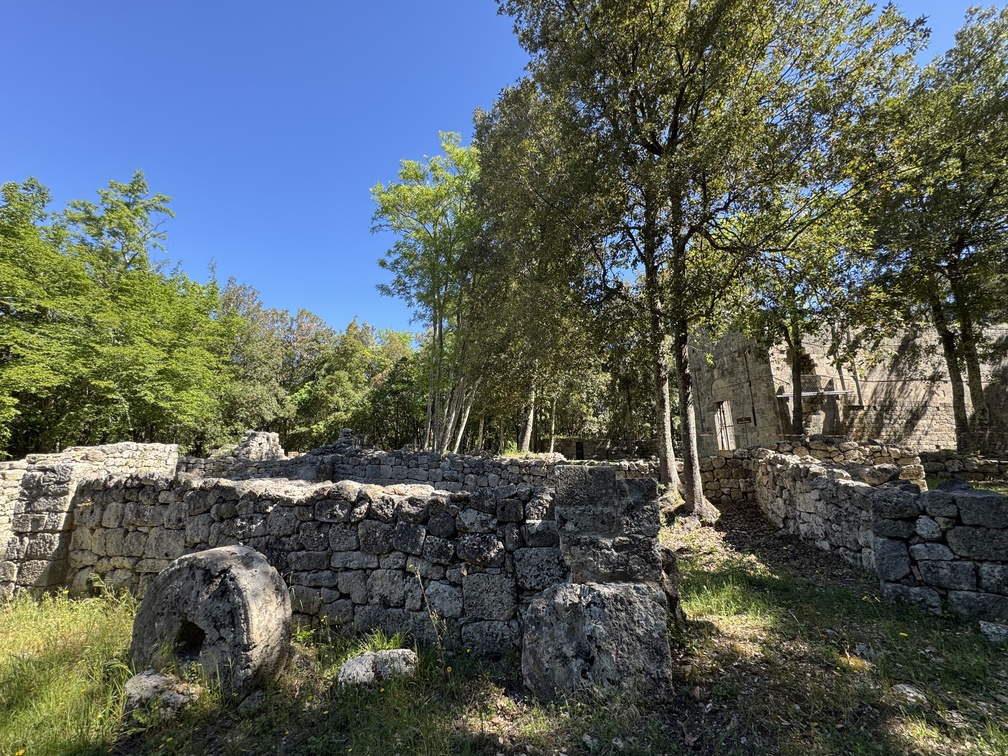 Castelvecchio - area archeologica: mulino.