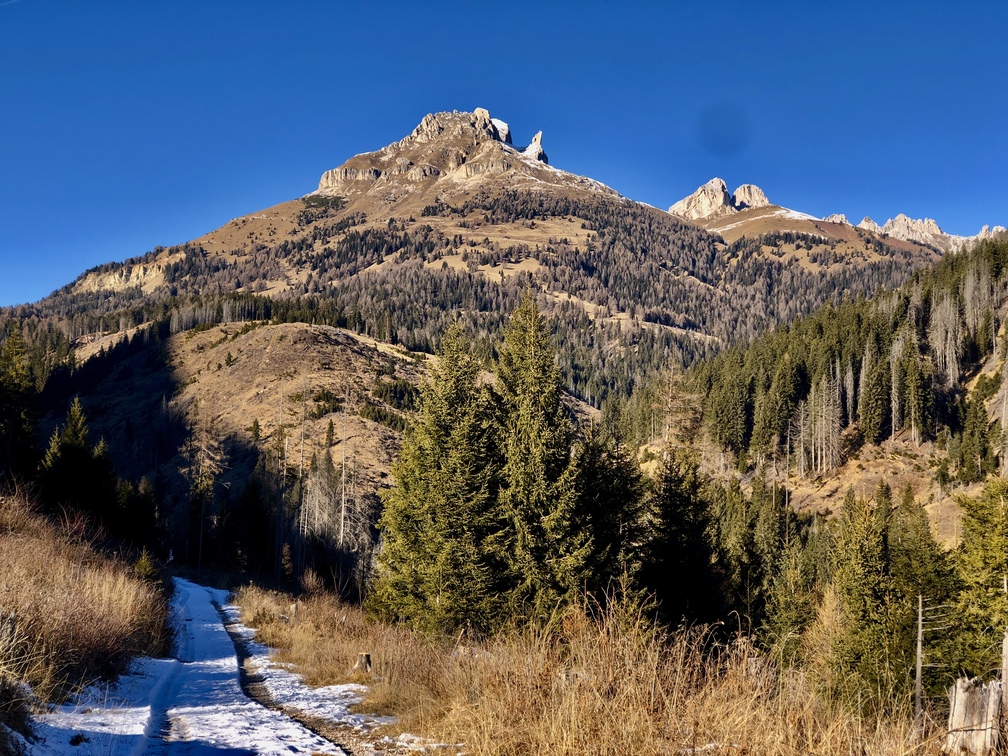 Sentiero n. 519 - panorama sul Catinaccio.