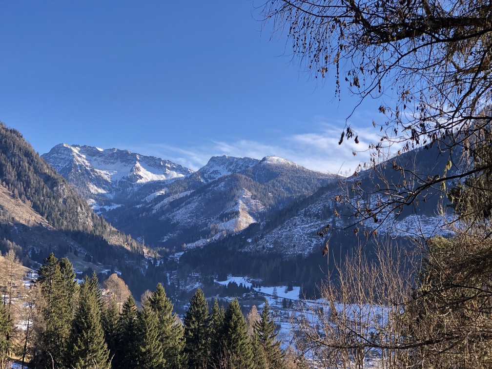 Moena - panorama salendo verso Malga Roncac.