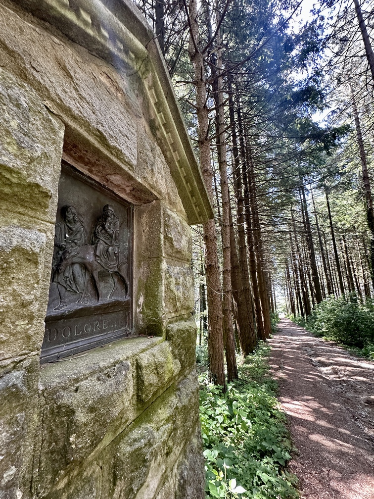 Monte Senario - Via Matris sul sentiero n. 00.