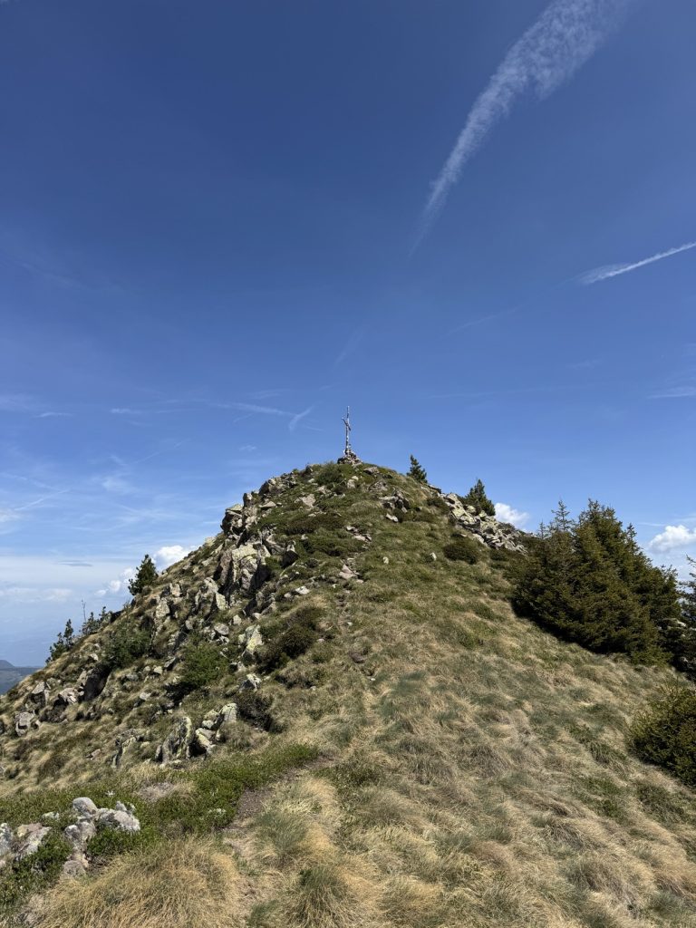 Sentiero in salita verso Pala della Madonna - ultimo tratto.