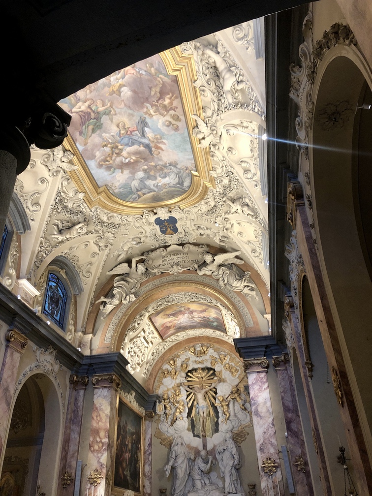 Santuario di Monte Senario - interno della Chiesa dell'Addolorata.