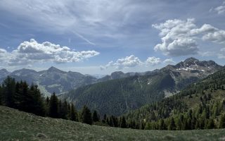 Sella prima di Pala della Madonna - cime del Lagorai.
