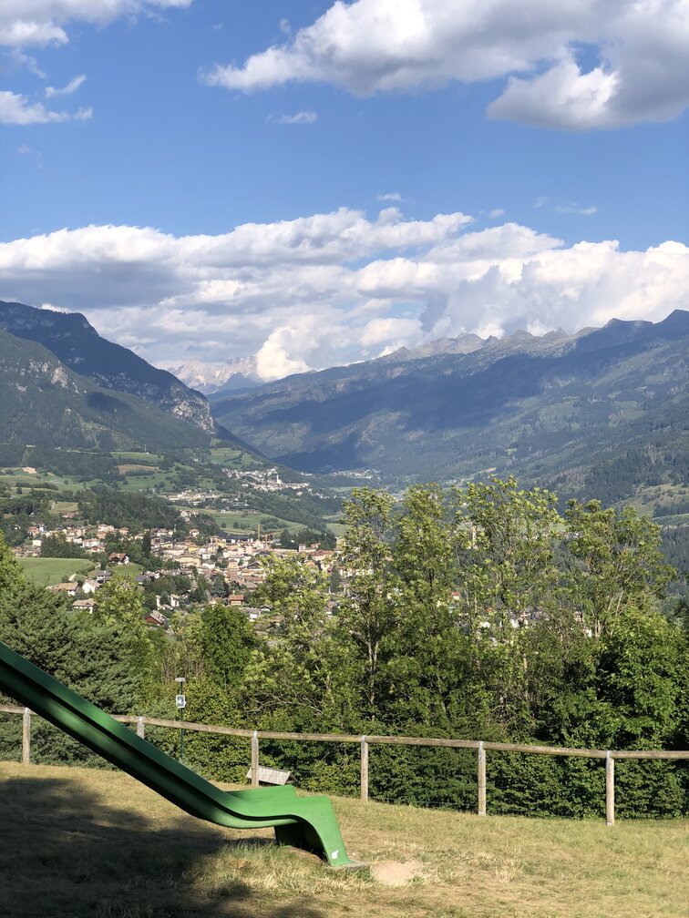 Villaggio e Hotel Veronza - panorama sulla Val di Fiemme.
