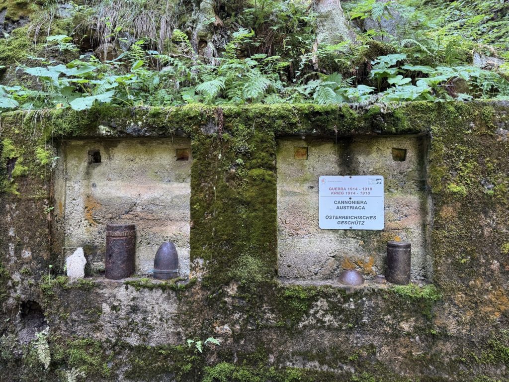 Fango - Campo trincerato A - postazione (in basso).